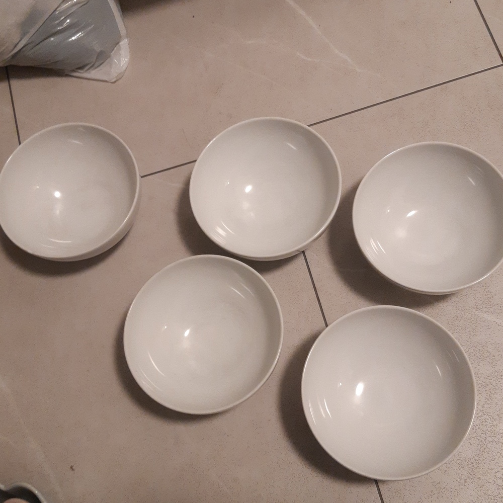 Ice cream bowls x5